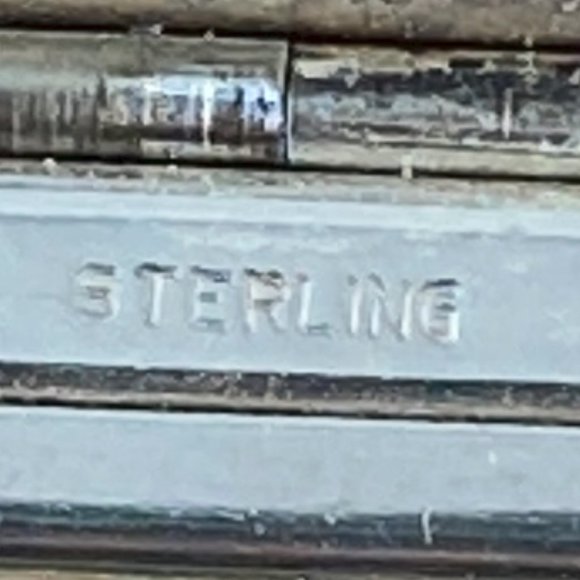 Elgin American Vintage Sterling Compact - Picture 4 of 7